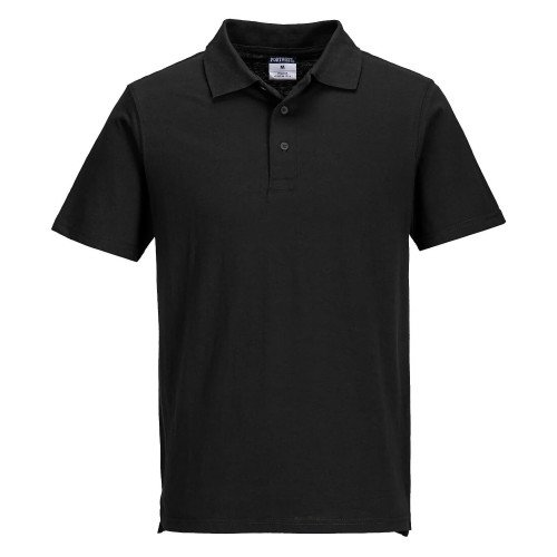 Portwest L210 Lightweight Jersey Polo Shirt (48-Pack), Black