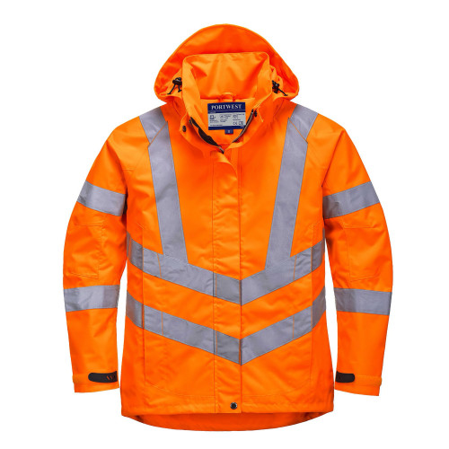 Portwest LW70 Women's Hi-Vis Breathable Jacket, Orange