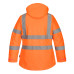 Portwest LW74 Women's Hi-Vis Winter Jacket, Orange