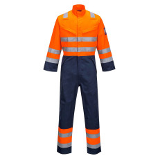 Portwest MV29 Modaflame Tracksuit RIS Navy/Orange, Orange/Navy Blue
