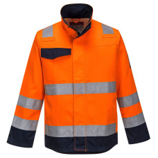 Portwest MV35 Modaflame RIS Jacket Orange/Navy, Orange/Navy Blue