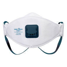 Portwest P261WHR FFP2 Dolomite Valved Mask – Pack of 11