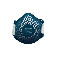 Portwest P271 ERGONET FFP2 DOLOMIA FACE MASK WITH VALVE, White
