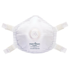 Portwest P306 FFP3 Ultimate Reusable Valved Respirator (Pk5), White