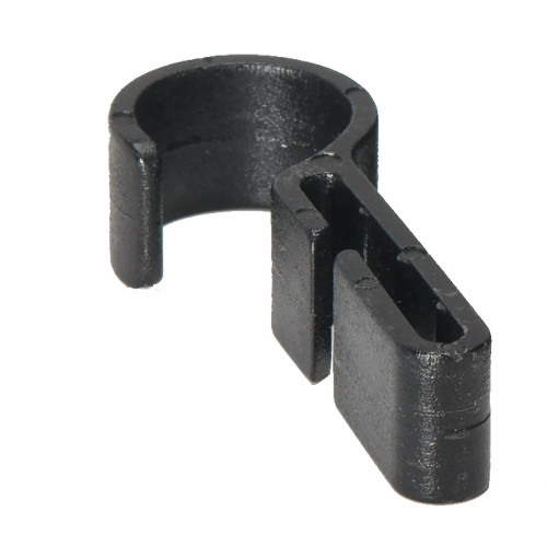 Portwest PA04 Clip universale per lampade da elmetto, Nero