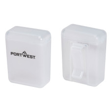 PORTWEST PA09 Ear Plug Container (Pack of 50)