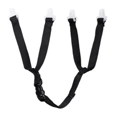 Portwest PA11 Work Safe 4-Point Chin Strap, Black
