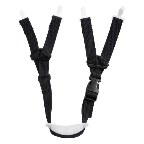 Portwest PA47 Expertbase 4-Point Chin Strap, Black