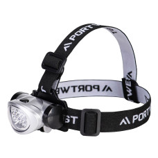 Portwest PA50 LED Headlamp, Silver