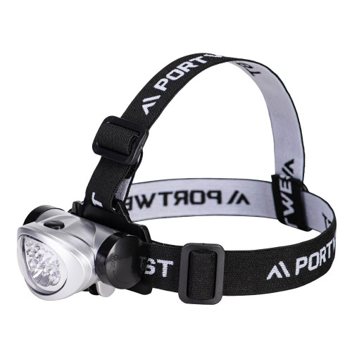 Portwest PA50 LED Headlamp, Silver