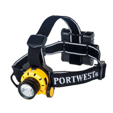 Portwest PA64 Ultra Power Headlamp, Yellow/Black