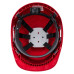 Portwest PB55 Endurance Badge Holder Helmet, Red