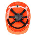 Portwest PH55ORR Endurance Helmet with Retractable Visor, Orange