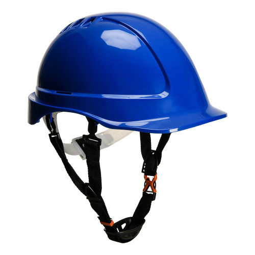 Portwest PH55RBR Endurance Helmet Retractable Visor Royal Blue