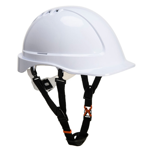 Portwest PH55WHR Endurance Helmet Retractable Visor White
