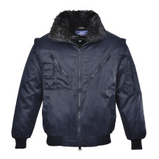 Portwest PJ10 Giacca Pilot, Blu navy