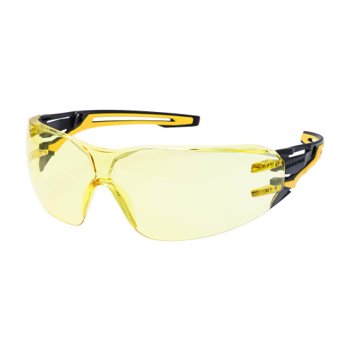 Portwest PR01AMR Safety Glasses with Amber Lenses Portwest PR01AMR Safety Glasses with Amber Lenses
