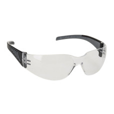 Portwest PR32 Pro Wraparound Spectacles, Clear