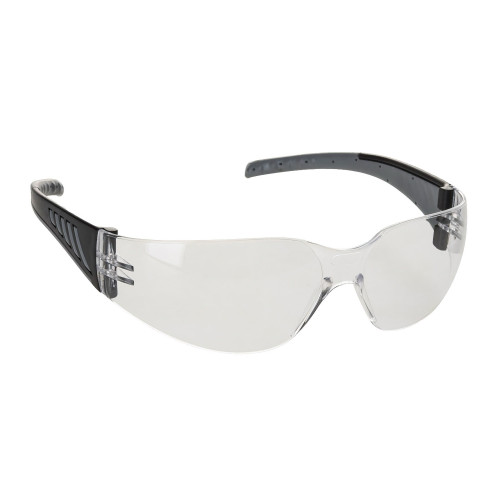 Portwest PR32 Pro Wraparound Spectacles, Clear