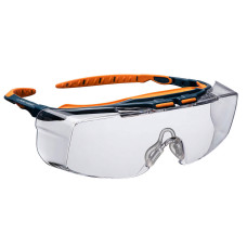 Portwest PS24 Peak OTG Safety Glasses, Clear