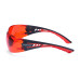 Portwest PS27 Tech Look Lite KN Safety Glasses with Red Lens