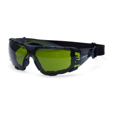 Portwest PS28 Green Lens Safety Glasses