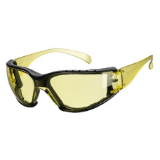 Portwest PS32 Wrap Around Plus Glasses, Amber