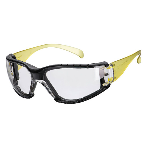 Portwest PS32 Wrap Around Plus Glasses, Transparent