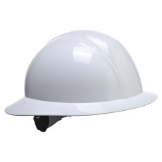 Portwest PS52 Full Brim Future Helmet, White