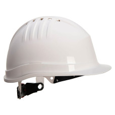 Portwest PS62 Expertline Safety Helmet (Wheel Ratchet), White