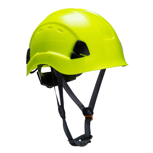 Portwest PS63 Height Endurance Ventilated Helmet, Yellow