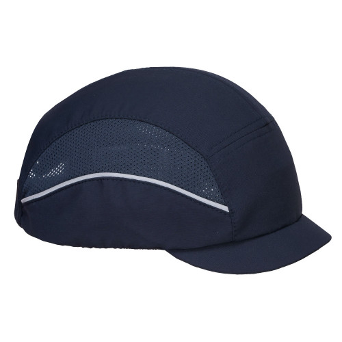 PORTWEST PS69 Micro Peak Caschetto Antiurto AirTech, Blu navy