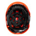 PORTWEST PS80 Helmet with integrated visor, Orange