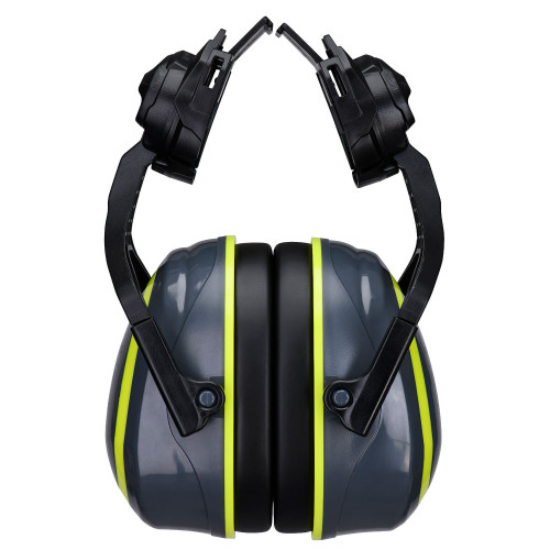 Portwest PW04GYR HV Extreme Ear Defenders Medium Clip-On Metal Free Portwest PW04GYR HV Extreme Ear Defenders Medium Clip-On Metal Free