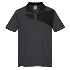 Portwest PW210 PW2 Polo S/S, Grey/Black