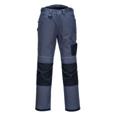 Portwest PW304 Lightweight Stretch Trousers, Grey/Black