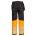 Portwest PW307 PW3 Hi-Vis Holster Class 1 Pants, Orange/Black