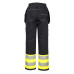 Portwest PW307 PW3 Hi-Vis Holster Class 1 Pants, Yellow/Black