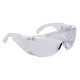 Over the glasses