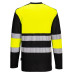 Portwest PW312 PW3 Hi-Vis T-shirt Class 1 M/L, Yellow/Black