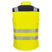 Portwest PW325 Hi-Vis Softshell Vest (3L), Yellow/Black