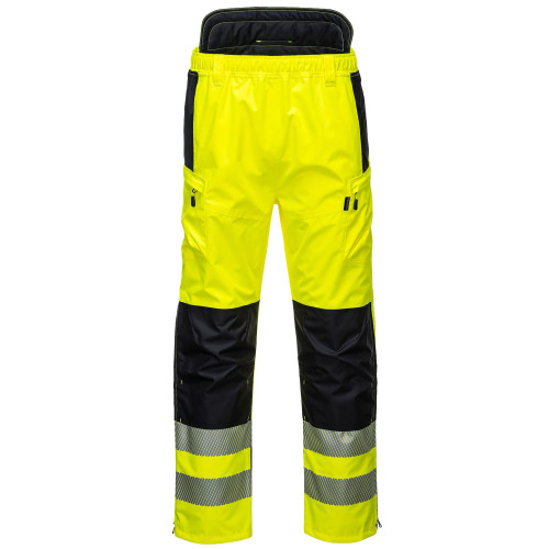 Portwest PW342 PW3 Hi-Vis Extreme Trousers, Yellow/Black