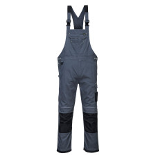 Portwest PW346 PW3 Dungarees, Grey/Black