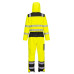 Portwest PW355 High Visibility Winter Coverall, Yellow/Black Portwest PW355 High Visibility Winter Coverall, Yellow/Black