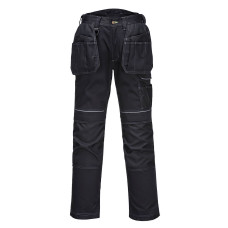 Portwest PW357 PW3 Lined Winter Holster Trousers, Black