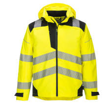 Portwest PW360 PW3 Extreme Breathable Waterproof Jacket, Yellow/Black