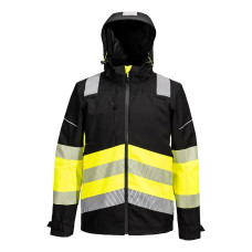 Portwest PW368YBR PW3 HI-Vi Extreme Class 1 Breathable Waterproof Jacket
