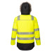 Portwest PW369 Hi-Vis Winter Parka Jacket, Yellow/Black