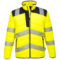 Portwest PW371 PW3 Hi-Vis Baffle Jacket, Yellow/Black