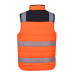 Portwest PW374 PW3 Hi-Vis Reversible Padded Vest, Orange/Black